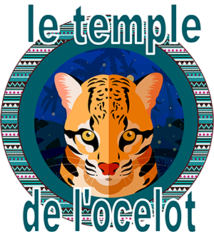 le temple de l'ocelot au zoo d'Asson